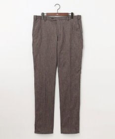 JOSEPH ABBOUD 【キングサイズ・ウエストも伸びる！/暖か起毛裏地付/2WAYストレッチ/ オーガニック】オーガニックコットン ウオーム パンツ