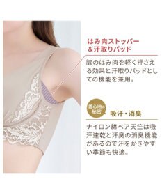 BRADELIS New York 【BRADELIS NewYork peace】綿混キャッチャーカップレースブラ24 ブラデリス ノンワイヤー 補正ブラジャー