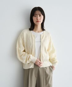 YECCA VECCA ラウンドヘム7分袖ロゴTee