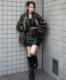 WEGO グラフィックBIGZIPパーカー