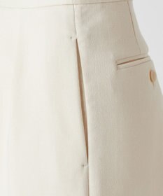 23区 S 【エステータ】ウールダブルクロス ワイドパンツ