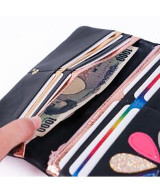 tsumori chisato CARRY ドロップス 長財布 かぶせ 【かわいいデザイン！本革のやわらかな風合い】