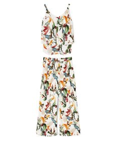 San-ai Resort（三愛水着楽園） ロングパンツセット　13L・15L　【Coral veil（コーラルヴェール）】