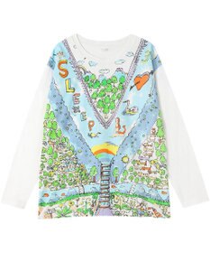 tsumori chisato SLEEP ツモリチサト トップス 綿100%(本体) 天竺素材 長袖 ルームウエア レディース UTX509 /ワコール