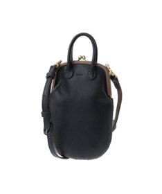 genten ミネルヴァキッコ 口金ショルダーバッグ