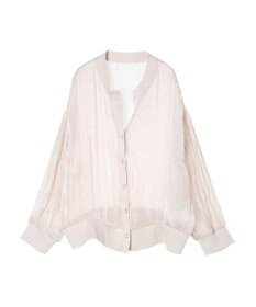 earth music&ecology シアーラメカーディガン