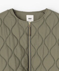 ANY L モールキルトブルゾン