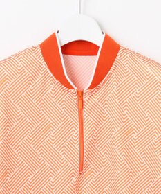 23区GOLF 【WOMEN】「HYGRA」幾何柄清涼カットソー