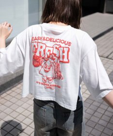 WEGO イラストモチーフグラフィックショートT