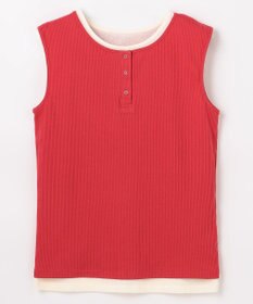 ANY 【2SET】ツインセットヘンリーネックタンクトップ
