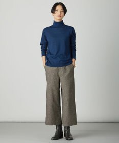 J.PRESS LADIES S ラメツイード クロップド パンツ