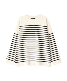 CRAFT STANDARD BOUTIQUE パネルボーダーニットプルオーバー