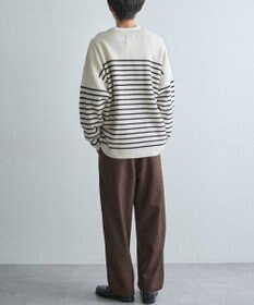 CRAFT STANDARD BOUTIQUE パネルボーダーニットプルオーバー
