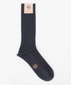 J.PRESS MEN 【定番】ハイゲージワイドストライプ リブソックス