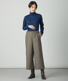 J.PRESS LADIES S ラメツイード クロップド パンツ