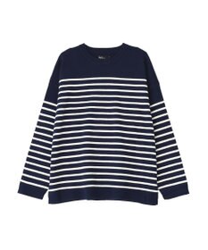 CRAFT STANDARD BOUTIQUE パネルボーダーニットプルオーバー