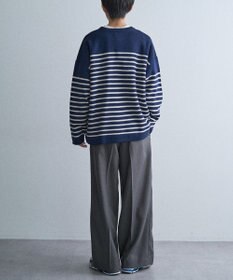 CRAFT STANDARD BOUTIQUE パネルボーダーニットプルオーバー
