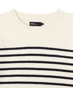 CRAFT STANDARD BOUTIQUE パネルボーダーニットプルオーバー