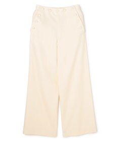 BEIGE， LAZUL / マリンボタンワイドパンツ