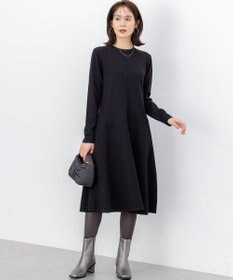 組曲 L シックフレアニットワンピース