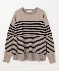 ANY 【洗濯機可】ボーダーニット