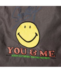 UNBILLION カシュカシュ cachecache / スマイル柄刺繍トートバッグ