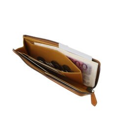 genten ダイヤカットワーク　Lファスナー長財布