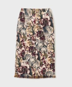 GRACE CONTINENTAL ゴブランジャガードタイトスカート