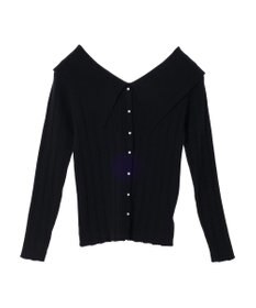 earth music&ecology ２ｗａｙビッグカラーニットプルオーバー