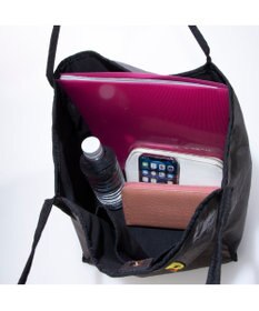 UNBILLION カシュカシュ cachecache / スマイル柄刺繍トートバッグ