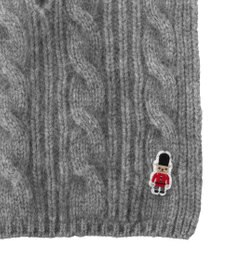 MOONBAT マッキントッシュ バッキンガムベア ワッペン付 マフラー