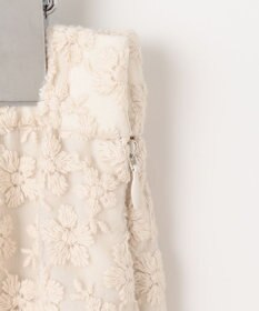 自由区 【カトリエムブーケ】Fleurs flottantes フラワーモチーフスカート