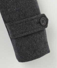 J.PRESS LADIES L ショートビーバー スタンドカラー コート