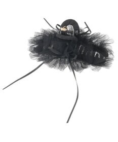 Maison de FLEUR チュールタイニーリボンバンスクリップ