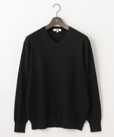 JOSEPH ABBOUD 【洗える/チクチクしない/3シーズン対応】SNOWY Vネック  ニット