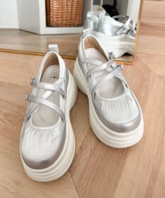 WEGO 2way厚底ストラップシューズ