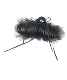 Maison de FLEUR チュールタイニーリボンバンスクリップ