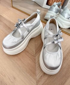 WEGO 2way厚底ストラップシューズ