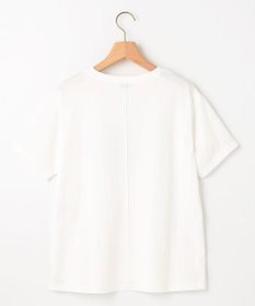 組曲 S 【綿100％】フロッキープリント Ｔシャツ