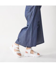 MODE ET JACOMO <noyau>トリプルベルクロ厚底スポーツサンダル