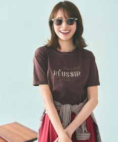ANY SIS 【洗える】ロゴ刺繍 Tシャツ