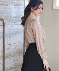 Tiaclasse 【新色追加・洗える】レースブラウス