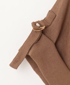 GRACE CONTINENTAL リネンタッチサファリドレス