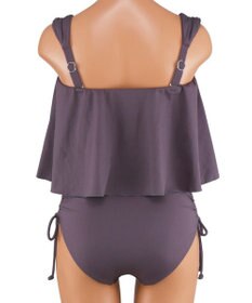 San-ai Resort（三愛水着楽園） ワンピ見えハイウエストビキニ　9M・11L　【San-ai Resort（サンアイリゾート）】