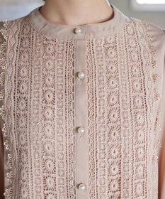 Tiaclasse 【新色追加・洗える】レースブラウス