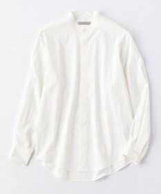 UNFILO MENS コンフォート バンドカラーシャツ  [24年秋冬商品]