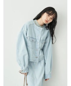 earth music&ecology ノーカラーＧジャン