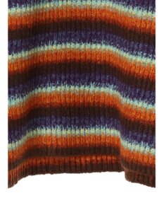 AMERICAN HOLIC グラデーションボーダーニットプルオーバー