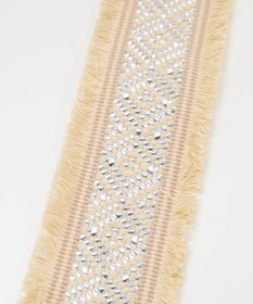 TOPKAPI 【TREASURE TOPKAPI】フリンジ ショルダーベルト 70mm