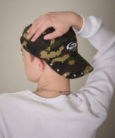 WEGO 【ユニセックス着用ITEM】スタッズロゴキャップ